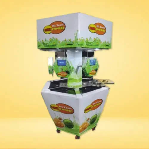 5 nozzle 3 flavor automatic panipuri machine