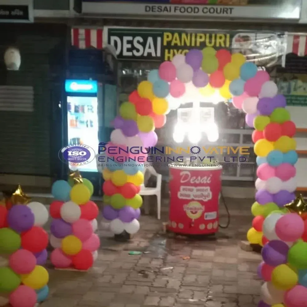 7 nozzle pani puri filling machine
