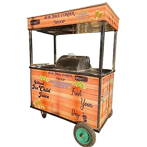 automatic sugarcane juicer cart
