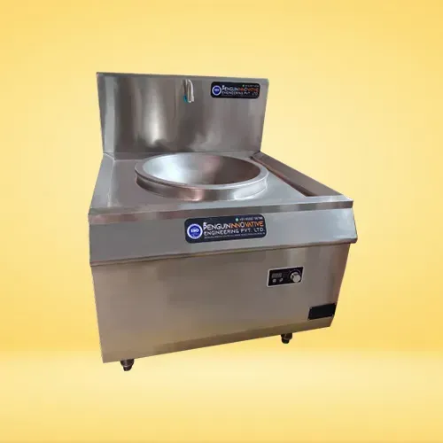 commercial induction kadai 7 kw