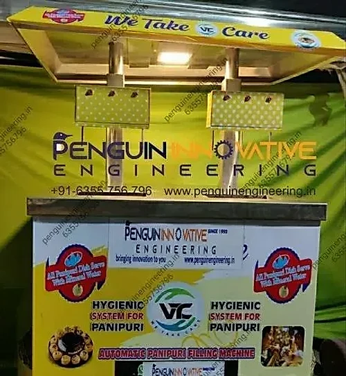 Nozzle Table Top Pani Puri Filling Machine View 2