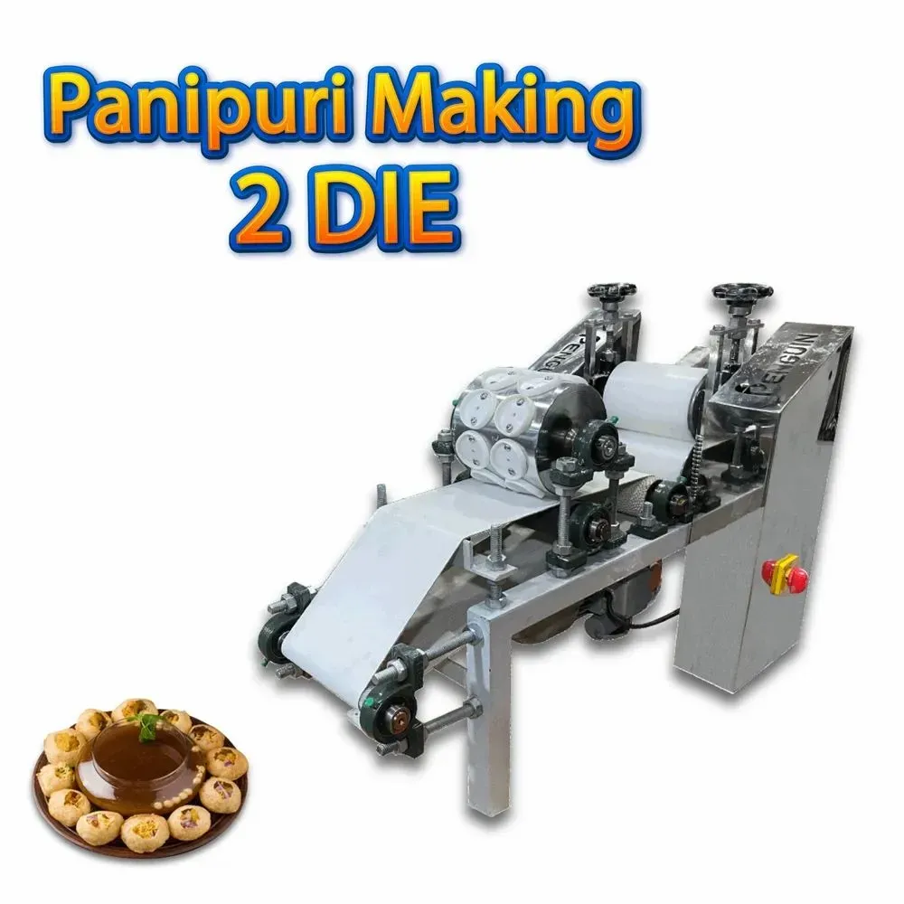 small pani puri making machine