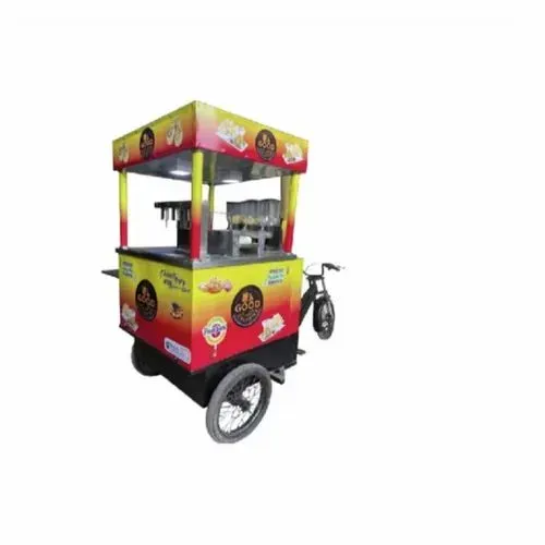 smart e cycle cart 3 to 6 nozzle panipuri and bhel