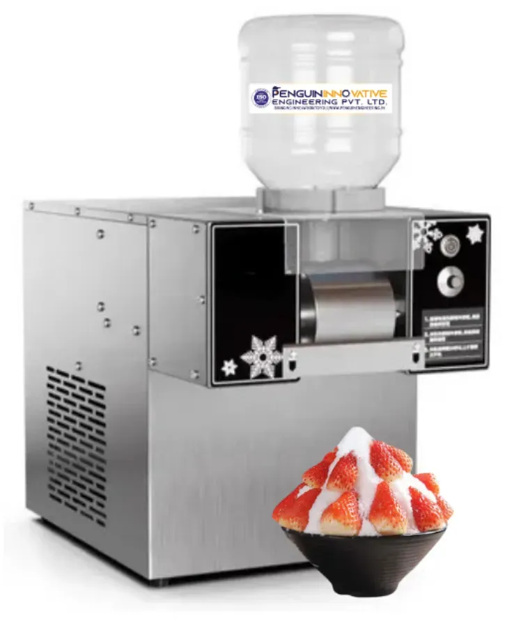 snow ice flake mini machine
