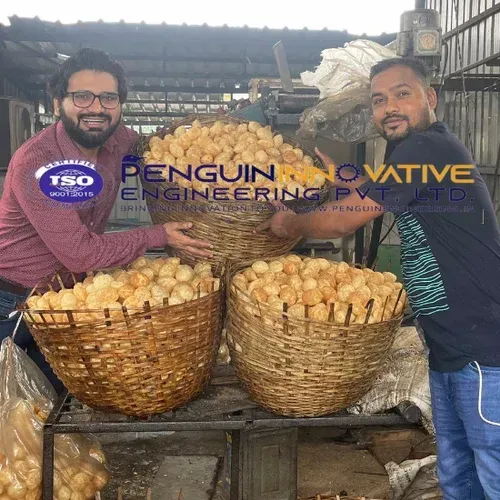 standard pani puri making machine