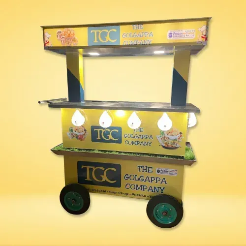 steel golgappa counter