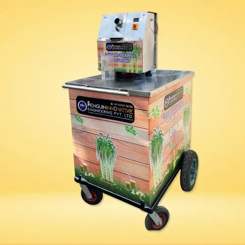 SUGARCANE CART WITH MACHINE